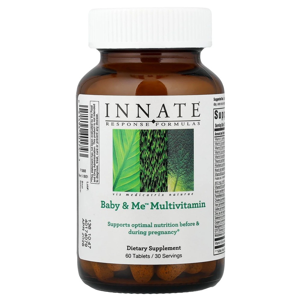 2 X Innate Response Formulas, Baby & Me� Multivitamin, 60 Tablets