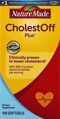SM Nature Made CholestOff Plus with Plant Sterols and Stanols Softgels 100 Count