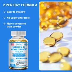 Brain Health & Memory Booster, Focus Function, Clarity Nootropic Supplement
