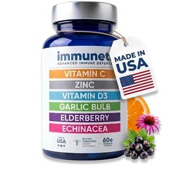 Immuneti Advanced Immune Support – Doctor 60 Count (Pack of 1), Multi