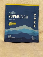 Nello SuperCalm Calming Drink Mix Pineapple Mint Flavored 20 On The Go Packets