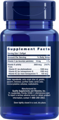 Super K with Advanced K2 Complex (MK-7) 2X90 gels Life Extension MK-4 1000mcg