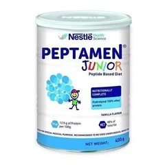Nestle Peptamen Junior Peptide 400gm Based Diet Vanilla Flavor