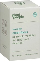 ✨Plant People Advanced Clear Focus – 40 Caps – 2 Pack – EXP 04/2025 – Discount