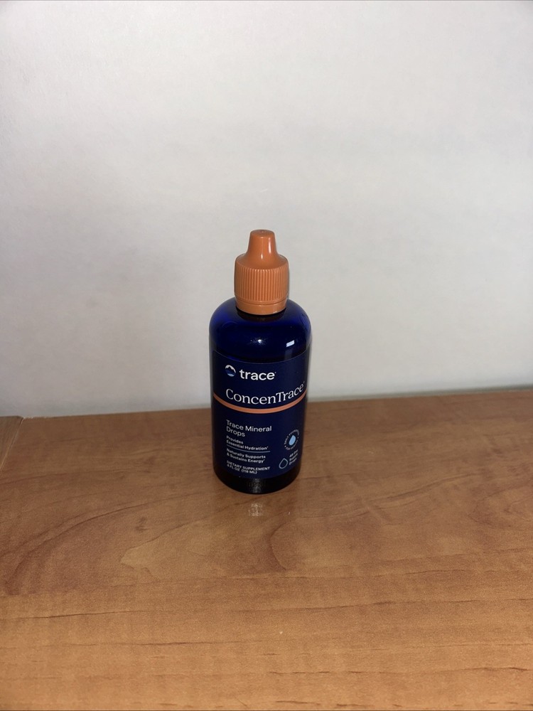 Trace Minerals ConcenTrace Ionic Mineral Drops Energy 4 FL OZ BB 06/30