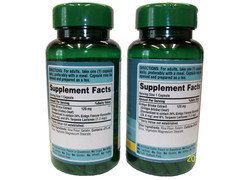 Puritan’s Pride Ginkgo Biloba 120 mg 100 Capsules Pack of 2