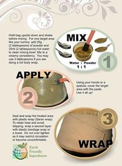 DIY Slimming Body Wrap: SPA Formula: Seaweed, Clay, Garcina Cambogia