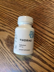 Selenium – 200 mcg Thorne Supplement 60 Count – Expiration Date: 09/2027