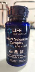 Life Extension Super Selenium Complex 200mcg + Vitamin E 100 Caps Gluten-Free
