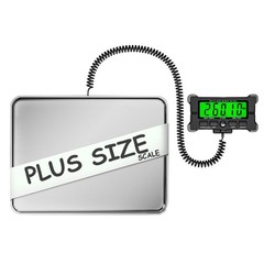 Extra Wide Scale for Body Weight, Talla Extra Balanzas para Pesar Personas, P…