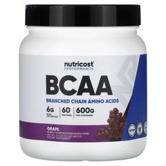 2 X Nutricost, Performance, BCAA, Grape, 1.3 lb (600 g)