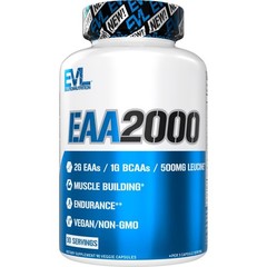 BCAA EAA Essential Amino Acids Capsules – EAA Supplement for Pre & Post Workout