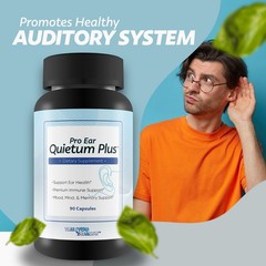 Pro Ear Quietum Plus – Natural Ear Support Supplement to Promote Health Auditory
