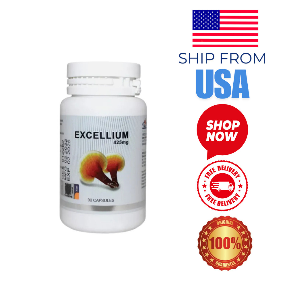 Gano Excel Excellium Ganoderma Lucidum Lingzhi 90 Caps for Enhance Body Immunity