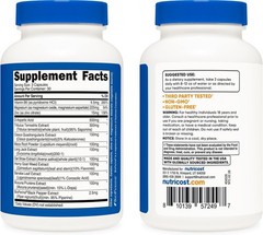 Testosterone Booster Supplement – 1800mg Complex, 30 Servings of 90 Capsules