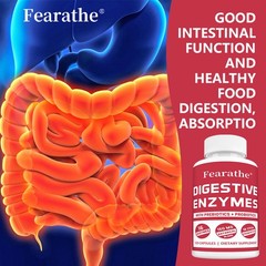 Gut Health Supplements Digestive Enzymes 120 Capsules Digestive System Health