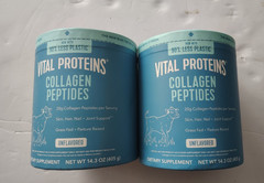 Vital Proteins Collagen Peptides – 2 Pack (14.3 Oz)- Unflavored – Exp 02/29