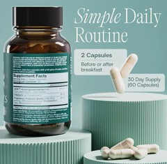 3 package BIOM Probiotics for Digestive Health & Gut Support for Men & Women