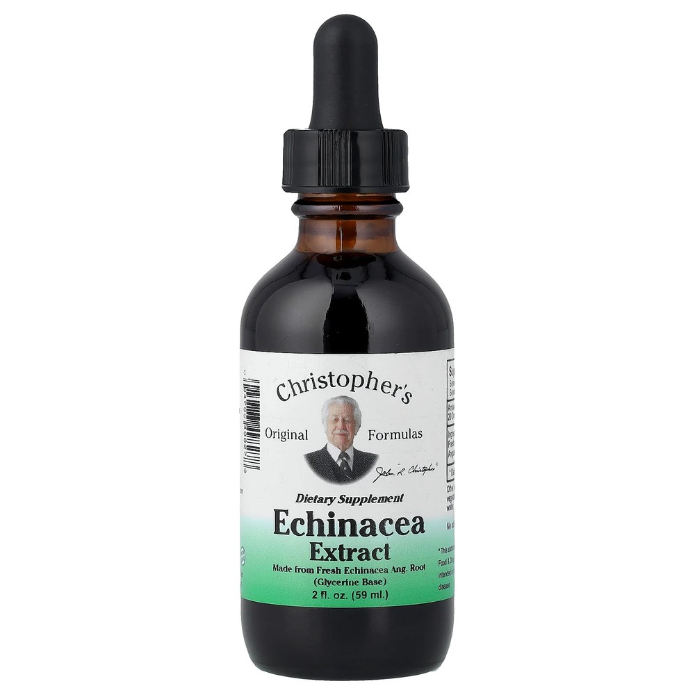 2 X Christopher’s Original Formulas, Echinacea Extract, Glycerine Base, 2 fl oz