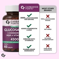 Carbamide For.te Glucosamine Joint Support 60 Tablets
