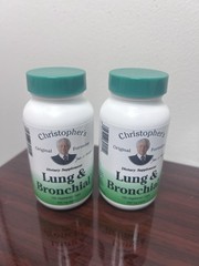 Dr. Christopher’s Lung & Bronchial Medicinal Herb Capsule 2 PK! 689115 100 Count