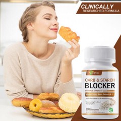 100% Pure White Kidney Bean Extract – All-Nat Carb Blocker 8000mg – Weight Loss