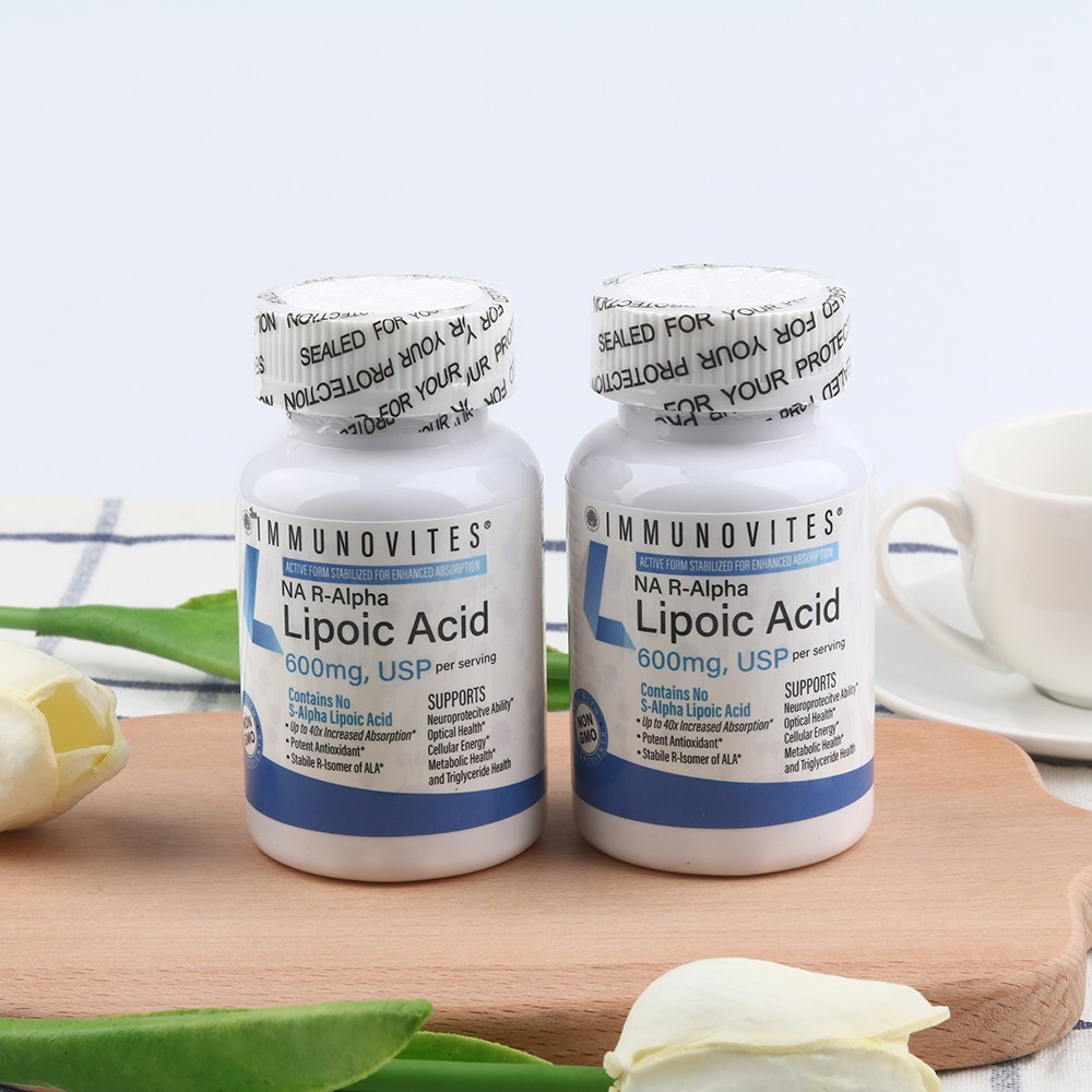 IMMUNOVITES Stabilized R-Alpha Lipoic Acid ((True)) 600mg per Serving ,EXP5/2027