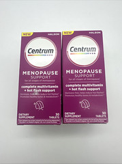 Centrum Multivitamin Supplement Menopause Support 60 Tablets 01/2026