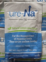 ure-Na Urea 15g Powder Medical Food, Natural Lemon Lime Flavor, 11 Sachets