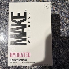 MAKE Wellness Hydrated Ultimate Hydration Tropical Powder 19 Sachets Electrolyte