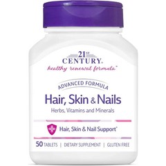 21st Century Hair, Skin & Nails – Advanced Formula 50 tabs