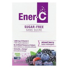 Vitamin C, Multivitamin Drink Mix, Sugar Free, Mixed Berry, 1,000 mg, 30