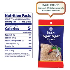 Agar Agar Flakes, A Traditional Odorless, Tasteless Seaweed Gelatin Substitut…