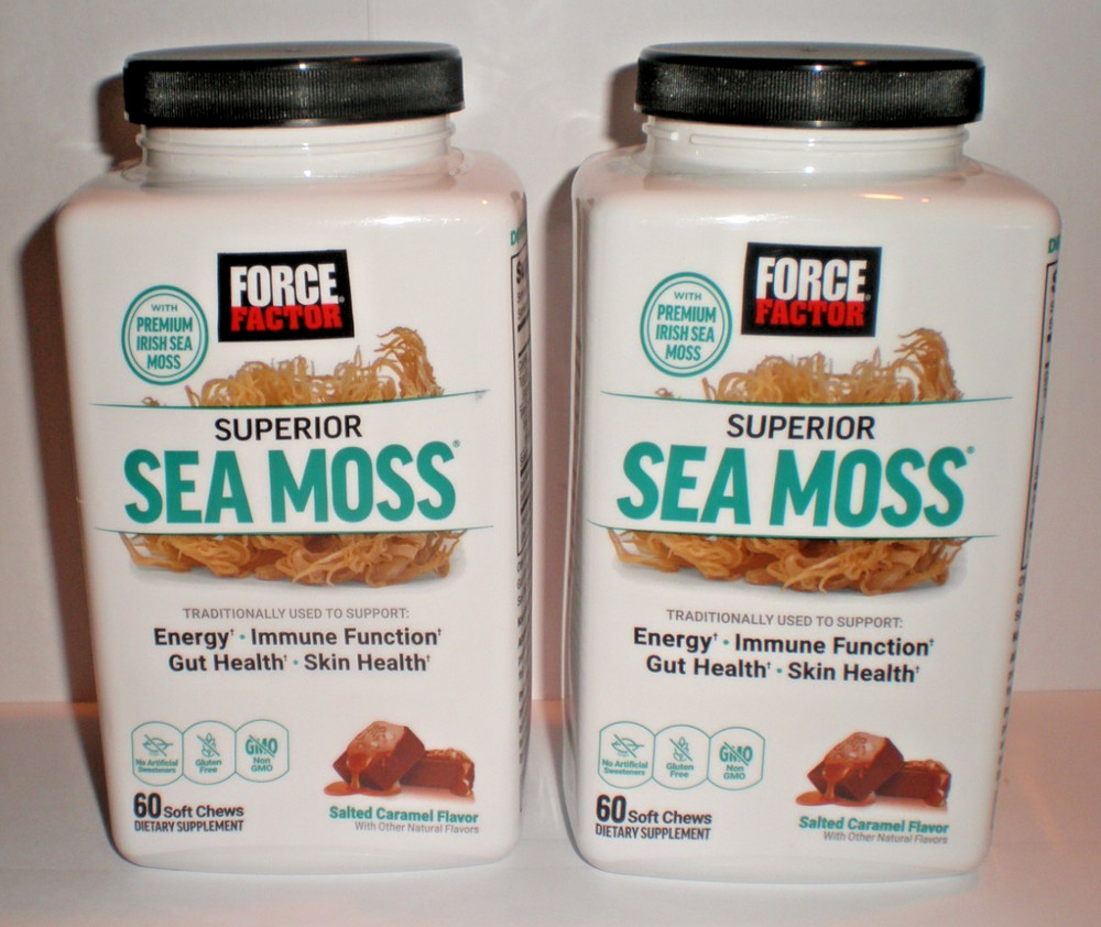 Force Factor SUPERIOR SEA MOSS Salted Caramel Soft Chew