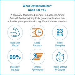 OptimalAmino Tablets (300 Count) | 99% Utilized 300 Count (Pack of 1)