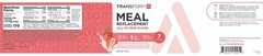 TransformHQ Meal Replacement Shake Powder 7 Servings (Strawberry & Cream)