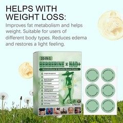 10-in-1 3X Patch Metabolism Health Boost Berberine Appetite-Control&WeightLoss