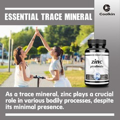 Zinc Picolinate 100mg-Immune Support & Skin Health,Absorption Supplement,Potency