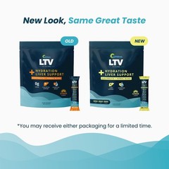 UpWellness LTV Liver Hydration Packets – Electrolytes 0.22 Ounce (Pack of 30)