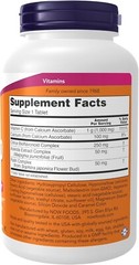 Now Foods Buffered C-1000 Complex 180 Tablets