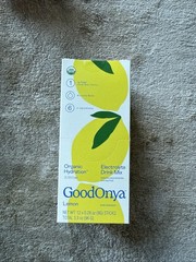 GoodOnya Organic Hydration | Lemon | 12 Sticks – New in Box