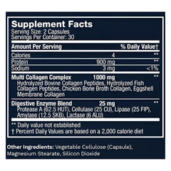 Lewis Labs Multi Collagen + Proteox 60 Vegetable Caps
