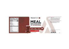 TransformHQ Meal Replacement Shake Chocolate 28 Servings Gluten Free Non GMO