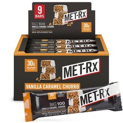Big 100 Colossal Protein Bars, Vanilla Caramel Churro Meal Replacement Bars, …