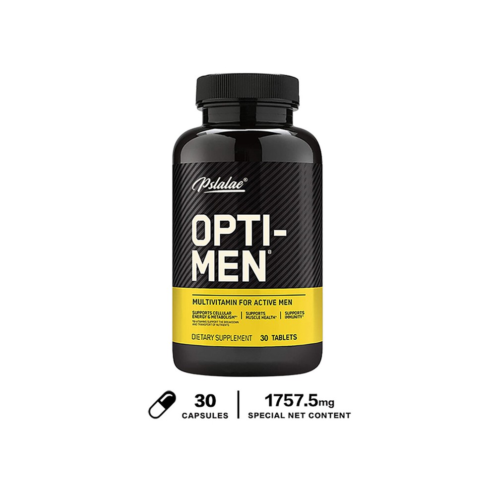 Opti-Men Capsules – Daily Multivitamin Supplement, Promote Metabolism, Immune