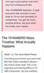 19 Nor DHEA 2 Step Precursor To Deca For Size & Strength By Vintage Muscle 💪 🧪