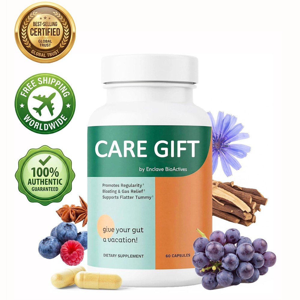 Leaky Gut Digestive Support for Men Women Bloating Gas Relief 60 Caps Supplement