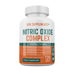 1 pk Nitric Oxide Complex 3500mg L-Arginine AAKG Muscle Pump Growth Pills