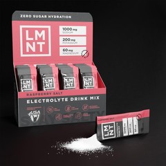 Zero Sugar Electrolyte Drink Mix – Raspberry Salt Flavor | 30 Pack, Hydration Bo