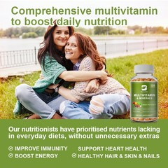Best Multivitamin Highest Potency Daily Vitamins & Minerals Supplement 60 Caps